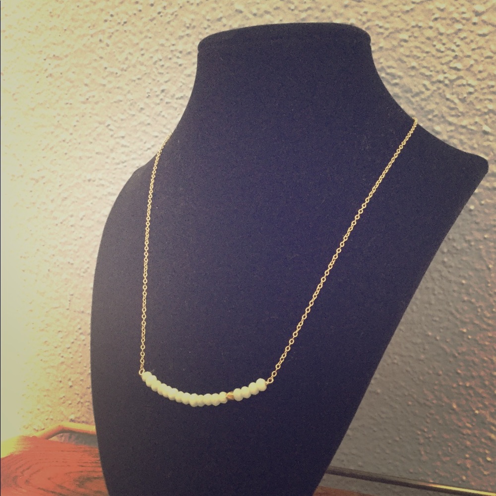 24K Gold Mint Gem Necklace